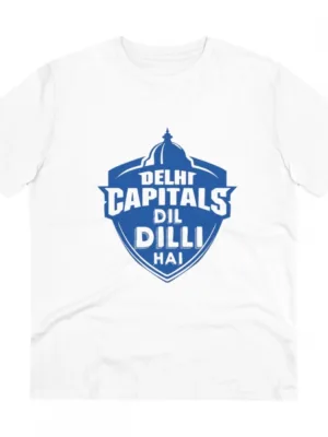 Generic Men's PC Cotton Cricket Design Printed T Shirt (Color: White, Thread Count: 180GSM)