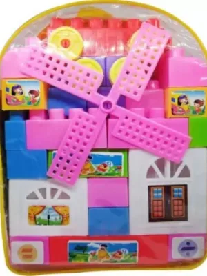 Fan Building Blocks | Plastic | Educational Toys | 3+ Years