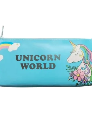Pack Of_2 Pencil Poch - Unicorn World |   Canvas  |   Stationery | 3+ Years