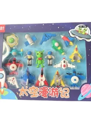 Eraser Set - Space Theme  | Rubber | Stationery | 5+ Years