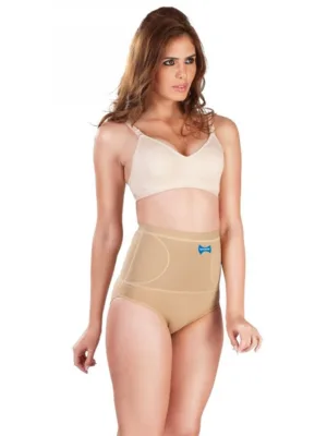 Dermawear Women's 4D Stretch Mini Corset Abdomen Shapewear (Skin)