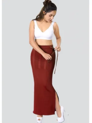 Dermawear Women's 4D Stretch Saree Shapewear (Maroon)