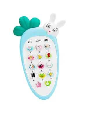 Generic Plastic Rabit Mobile Phone Toy For Kids With Music And Light Early Educational Smart Phone (Multicolor )
