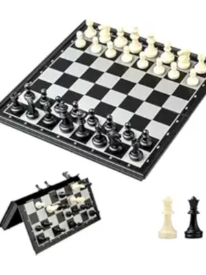 Generic Plastic Chess Board Game For Kids And Adults (Multicolor )