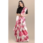 Women's Joya Silk Saree with Blouse (Pink, 5-6 Mtrs) - Image 4