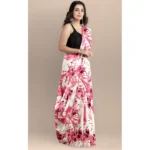 Women's Joya Silk Saree with Blouse (Pink, 5-6 Mtrs) - Image 3
