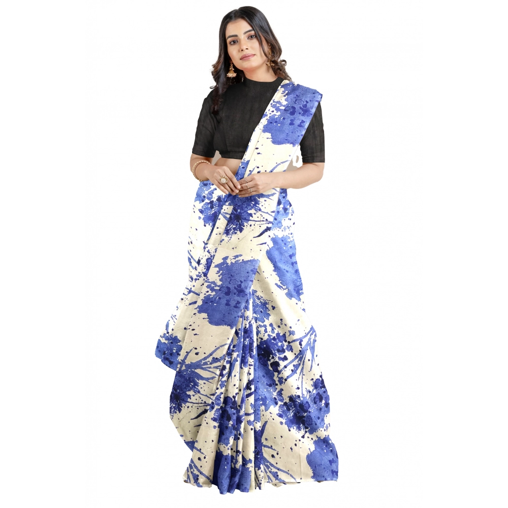 52371018056_fd861f5f1e_o_d-1000x1000-1.webp Women's Joya Silk Saree with Blouse (Blue, 5-6 Mtrs) - Image 1