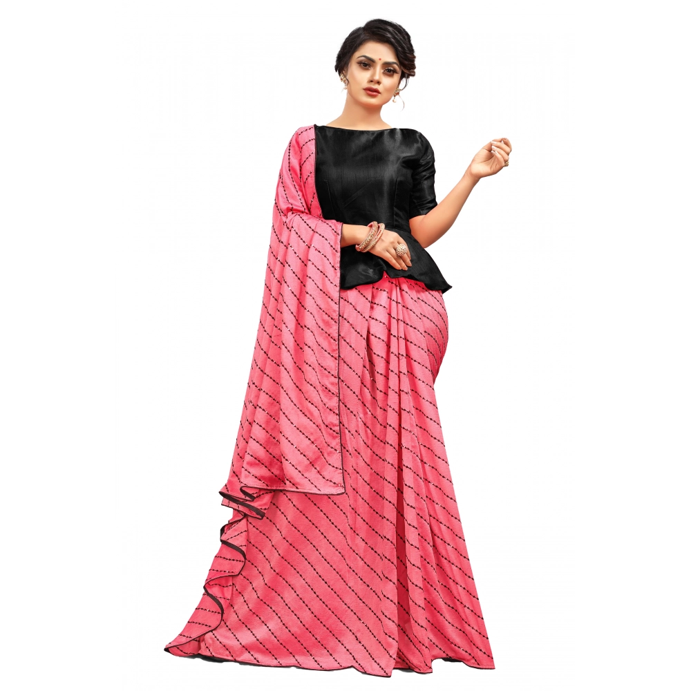 52371435745_9495675c9c_o_d-1000x1000-1.webp Women's Vichitra Saree with Blouse (Gajari, 5-6 Mtrs) - Image 1