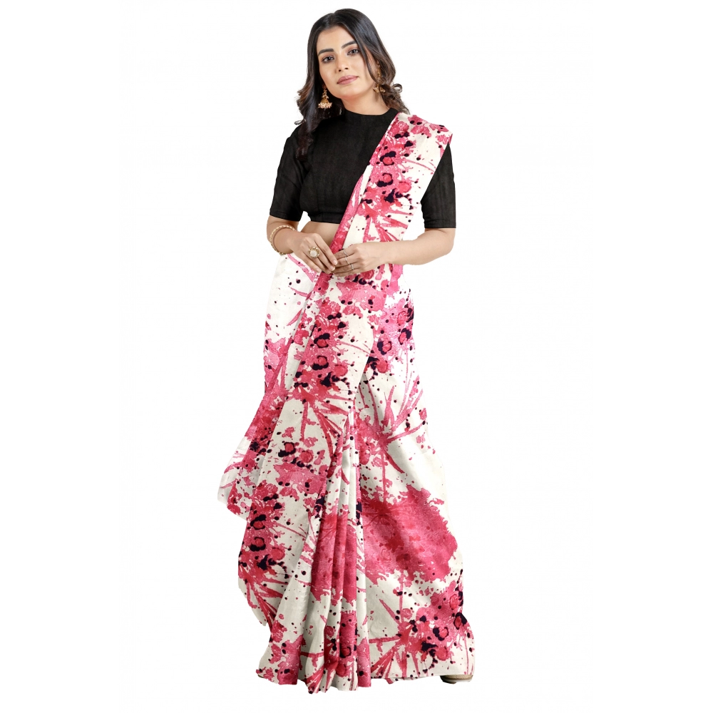 52371435985_b854aa7fe8_o_d-1000x1000-1.webp Women's Joya Silk Saree with Blouse (Pink, 5-6 Mtrs) - Image 1
