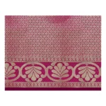 Women's Jacquard Woven Saree With Unstitched Blouse 5.5Mtr (Blue) - Image 2