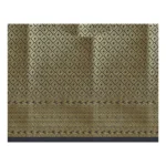Women's Jacquard Woven Saree With Unstitched Blouse 5.5Mtr (Red) - Image 2
