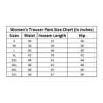 Women's Casual Solid Lycra Trouser Pant (Black) - Image 4
