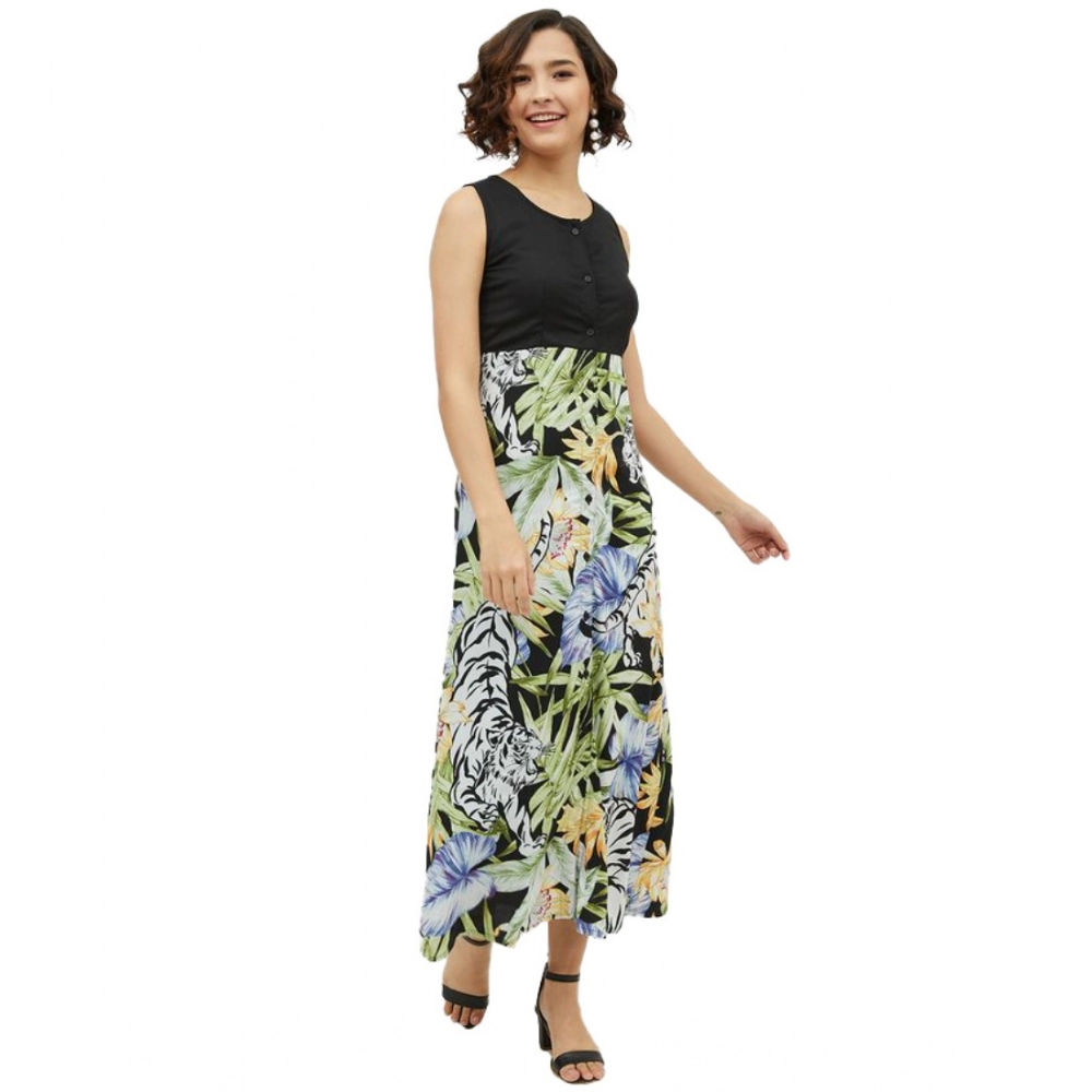 54041835954_d36af9d597_o_d-1000x1000-1.webp Women's Rayon Floral Sleeveless Calf-length Dress (Multicolor) - Image 1