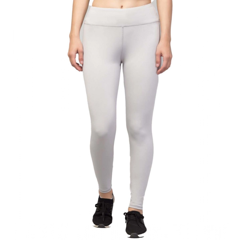 54156153222_872584b7b0_o_d-1000x1000-1.webp Women's Polyester Solid Ankle Length High-Rise Tights (Light Grey) - Image 1
