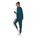 Women's Knitting stretchable Solid Hooded Neck Full Sleeve Track Suit (Morpich) - Image 5