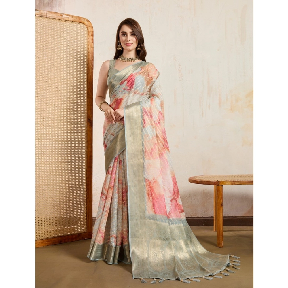 PID-62391-Generic-Womens-Viscose-Printed-Saree-With-Unstitched-Blouse-5-5-Mtr-Cream-1-1000x1000-1.webp Women's Viscose Printed Saree With Unstitched Blouse 5.5Mtr (Cream) - Image 1