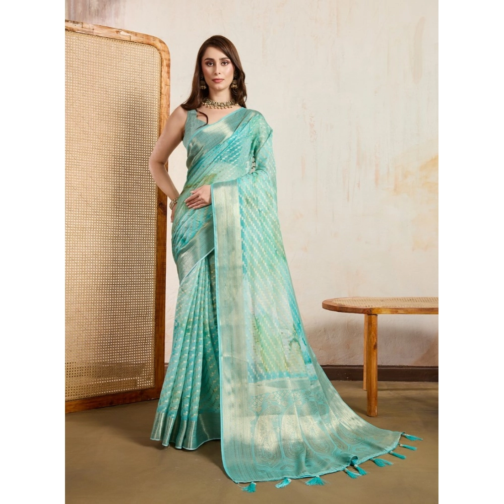 PID-62392-Generic-Womens-Viscose-Printed-Saree-With-Unstitched-Blouse-5-5-Mtr-Green-1-1000x1000-1.webp Women's Viscose Printed Saree With Unstitched Blouse 5.5Mtr (Green) - Image 1
