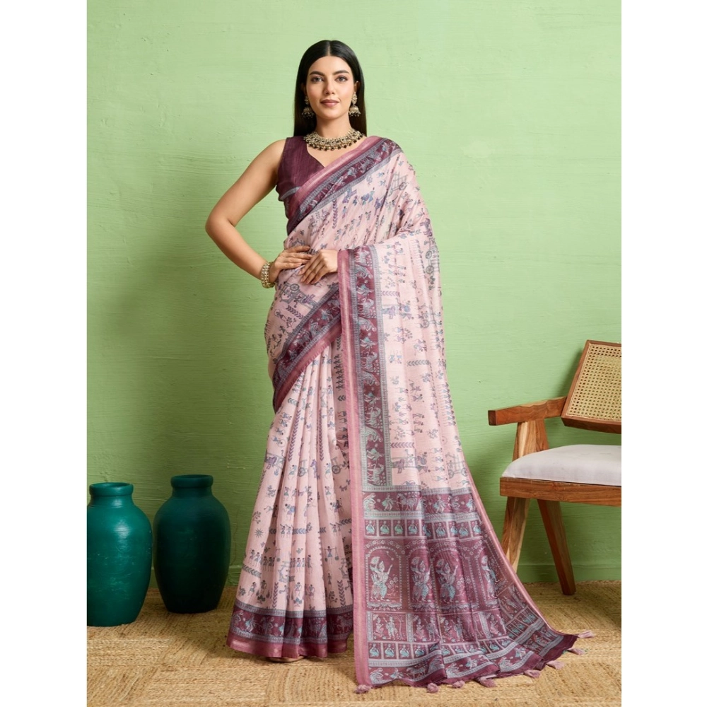 PID-62401-Generic-Womens-Silk-Blend-Printed-Saree-With-Unstitched-Blouse-5-5-Mtr-Grey-1-1000x1000-1.webp Women's Silk Blend Printed Saree With Unstitched Blouse 5.5Mtr (Grey) - Image 1