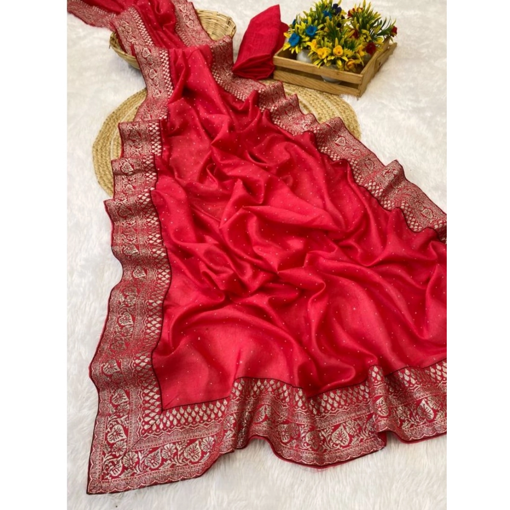PID-62450-Generic-Women-s-Silk-Embroidred-Saree-With-Unstitched-Blouse-5-5-Mtr-Pink-1-1000x1000-1.webp Women's Silk Embroidred Saree With Unstitched Blouse 5.5Mtr (Pink) - Image 1