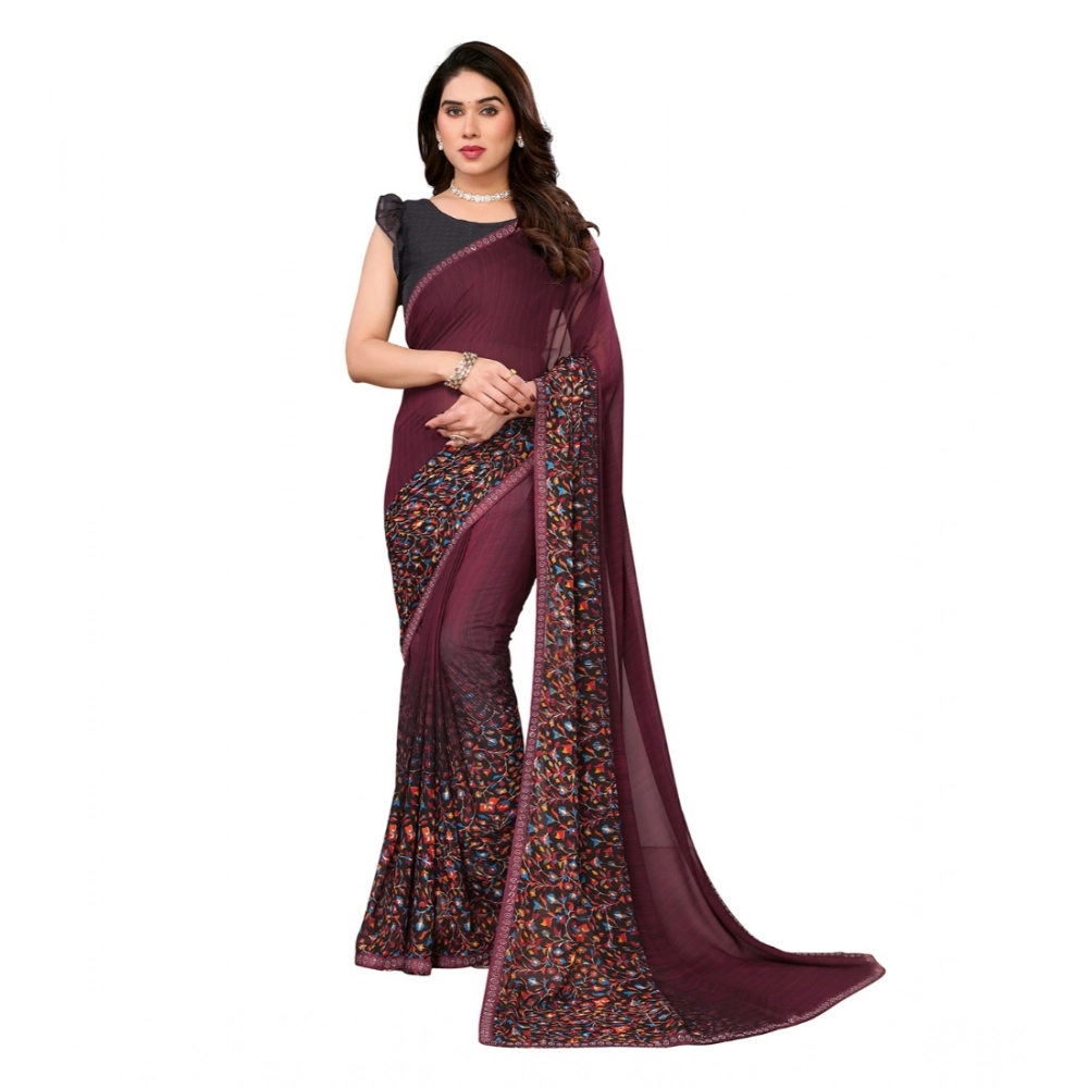 PID-62507-Generic-Women-s-Georgette-Printed-Saree-With-Unstitched-Blouse-5-5-Mtr-Maroon-1-1000x1000-1.webp Women's Georgette Printed Saree With Unstitched Blouse 5.5Mtr (Maroon) - Image 1