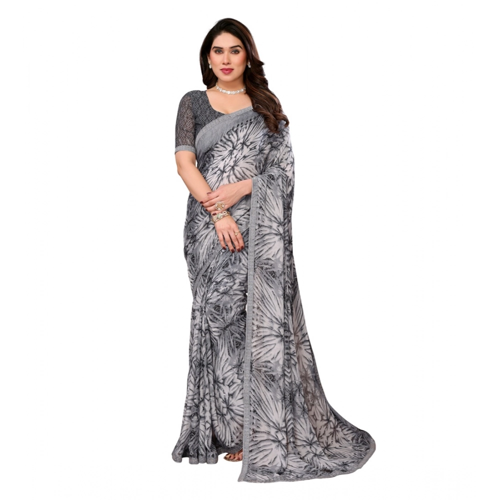 PID-62514-Generic-Women-s-Georgette-Printed-Saree-With-Unstitched-Blouse-5-5-Mtr-Grey-1-1000x1000-1.webp Women's Georgette Printed Saree With Unstitched Blouse 5.5Mtr (Grey) - Image 1