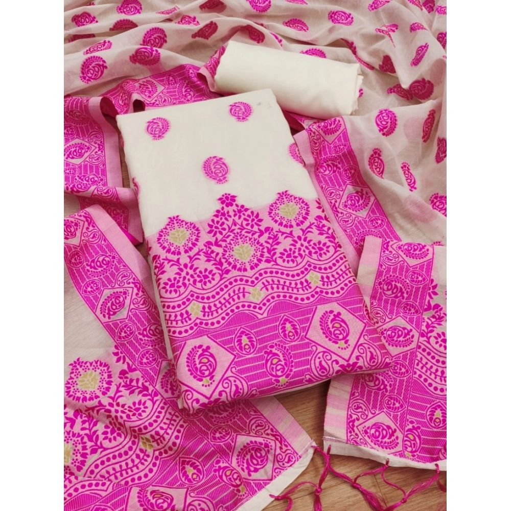 PID-62682-Generic-Womens-Banarasi-Silk-Printed-Unstitched-Salwar-Suit-Material-With-Dupatta-Pink-3-M-1000x1000-1.webp Women's Banarasi Silk Printed Unstitched Salwar Suit Material With Dupatta (Pink, 3Mtrs) - Image 1