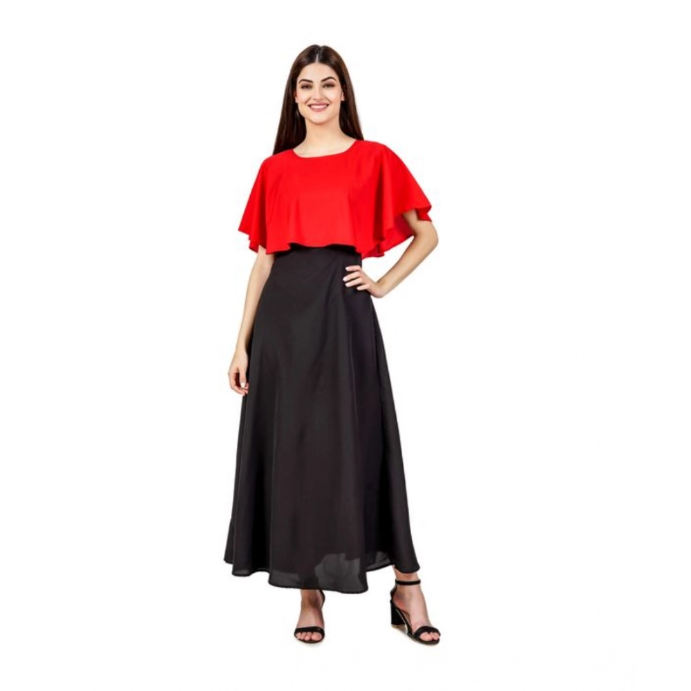 PID-63341-Women-s-Casual-Crepe-Sleeveless-Cape-Dress-Red-1-1000x1000-1.webp Women's Casual Crepe Sleeveless Cape Dress (Red) - Image 1