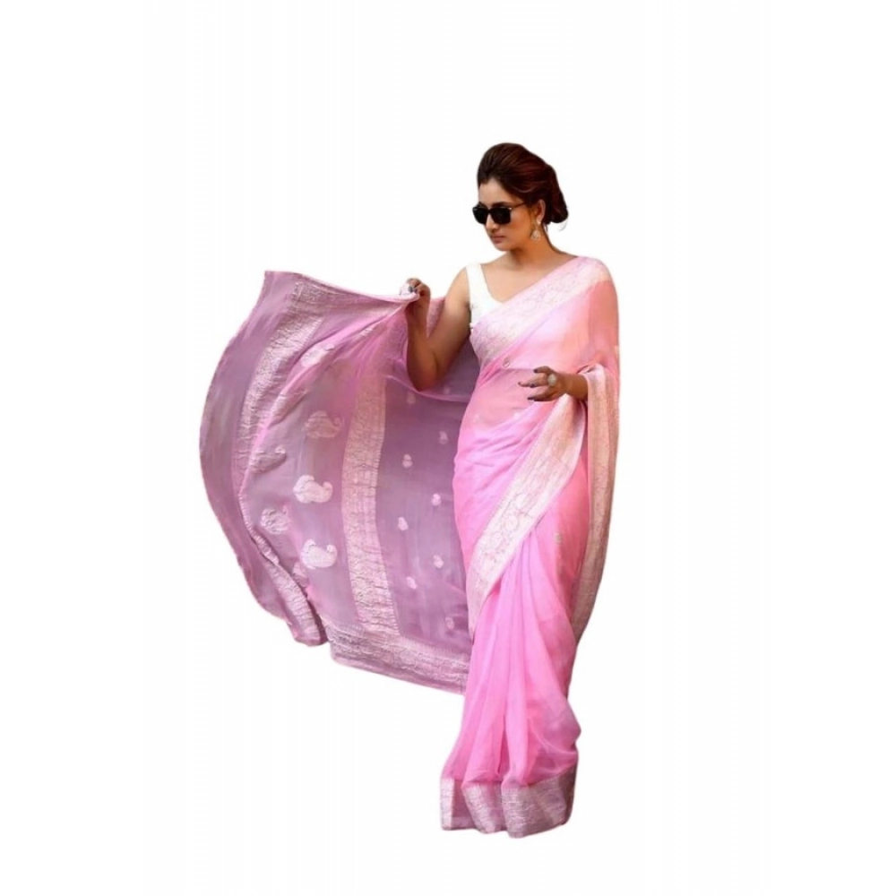 PID-63587-Women-s-Soft-Lichi-Silk-Printed-Saree-With-Unstitched-Blouse-5-5-Mtr-Pink-1-1000x1000-1.webp Women's Soft Lichi Silk Printed Saree With Unstitched Blouse 5.5Mtr (Pink) - Image 1