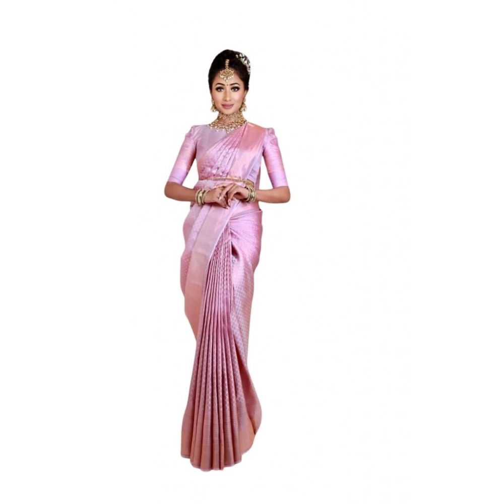 PID-63615-Women-s-Soft-Lichi-Silk-Printed-Saree-With-Unstitched-Blouse-5-5-Mtr-Pink-1-1000x1000-1.webp Women's Soft Lichi Silk Printed Saree With Unstitched Blouse 5.5Mtr (Pink) - Image 1