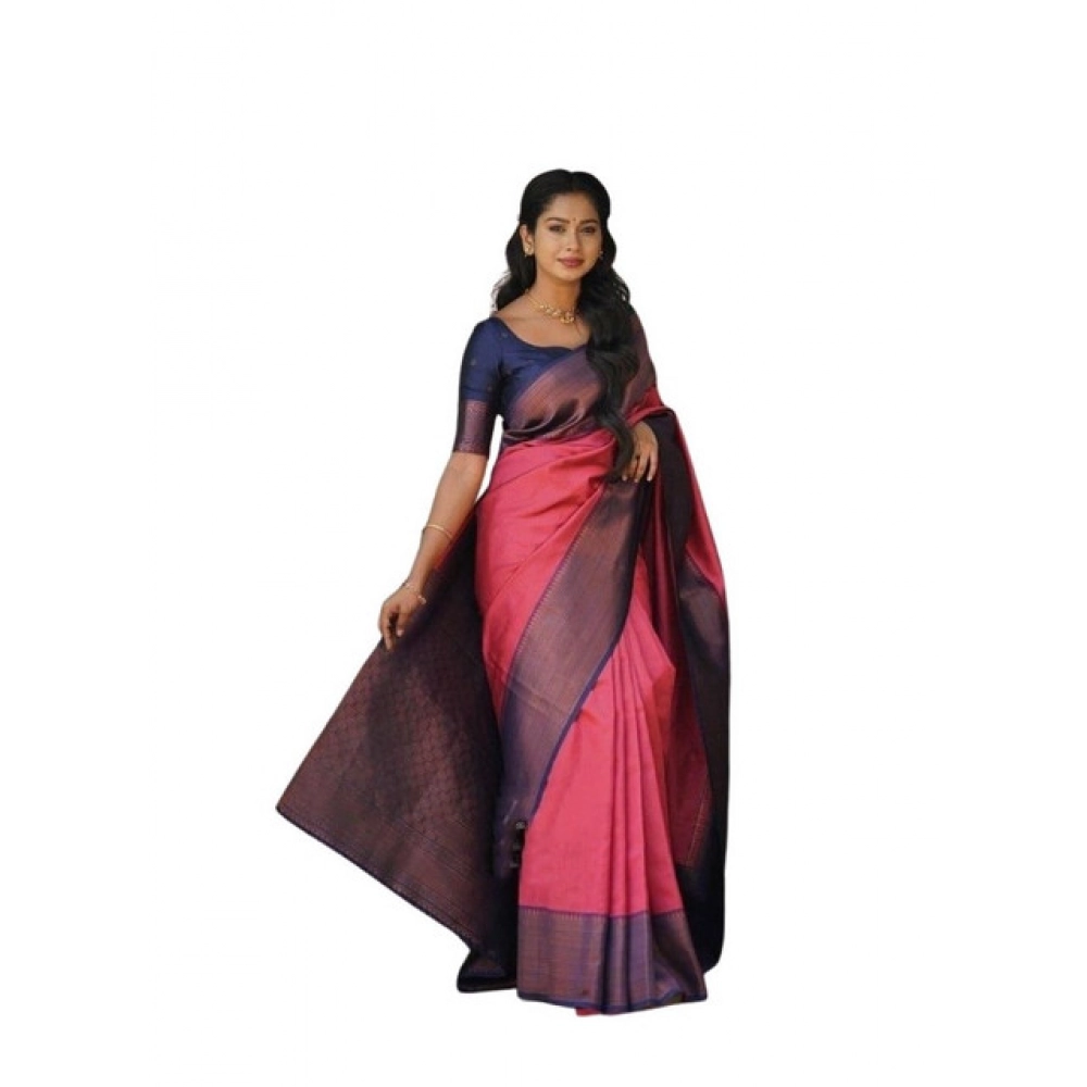 PID-63621-Women-s-Soft-Lichi-Silk-Printed-Saree-With-Unstitched-Blouse-5-5-Mtr-Red-1-1000x1000-1.webp Women's Soft Lichi Silk Printed Saree With Unstitched Blouse 5.5Mtr (Red) - Image 1