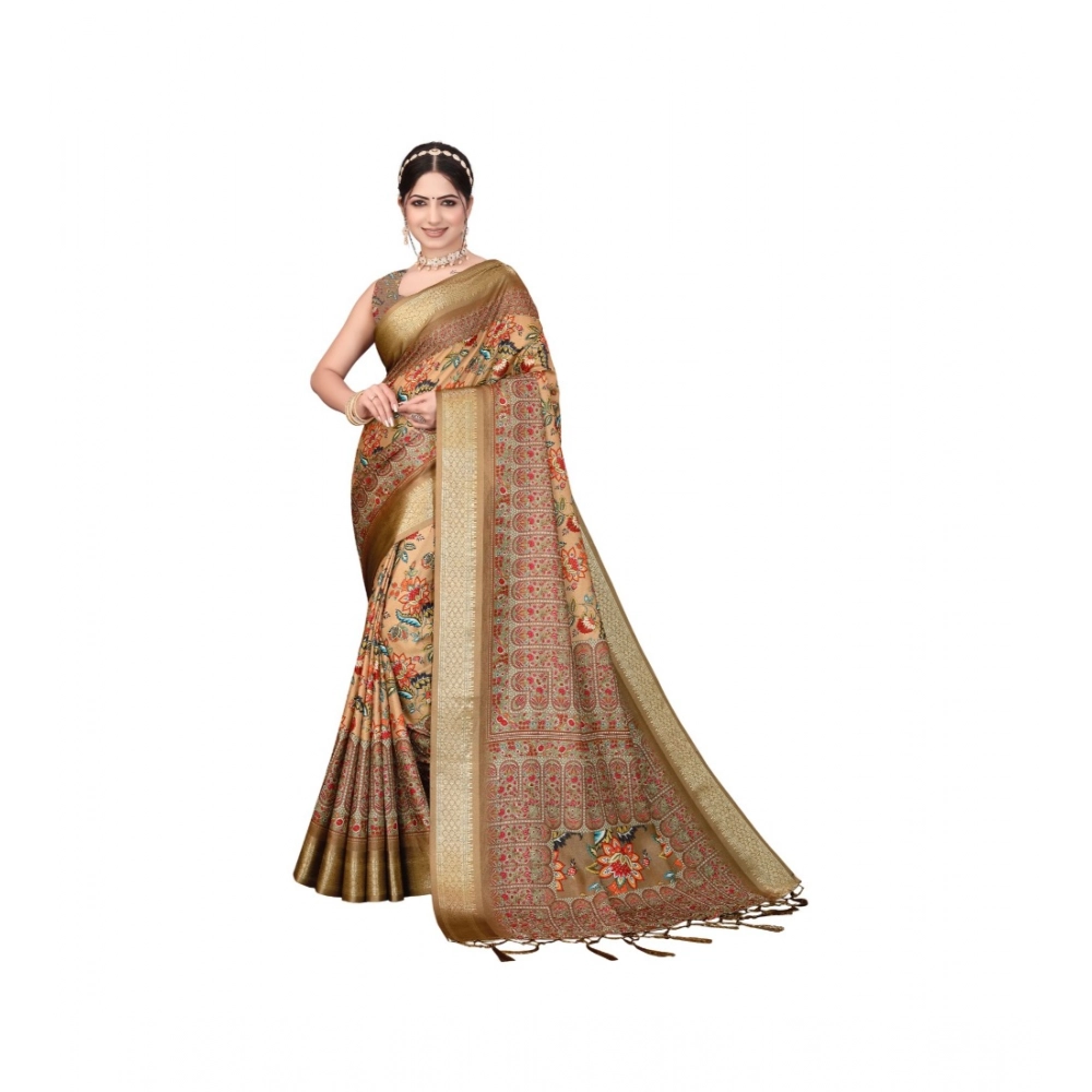 PID-63895-Women-s-Cotton-Silk-Printed-Saree-With-Unstitched-Blouse-5-5-Mtr-Peach-1-1000x1000-1.webp Women's Cotton Silk Printed Saree With Unstitched Blouse 5.5MtrĀ (Peach) - Image 1