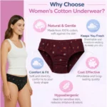 Pack of_9 Women's Cotton Printed Hipster Panty (Multicolor) - Image 3