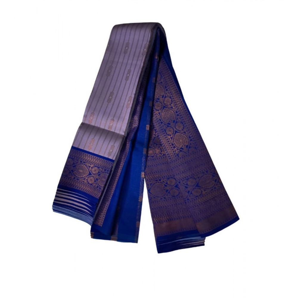 PID-64943-Women-s-Soft-Silk-Wooven-Saree-With-Unstitched-Blouse-5-5-Mtr-Dark-Lavender-1-1000x1000-1.webp Women's Soft Silk Wooven Saree With Unstitched Blouse 5.5Mtr (Dark Lavender) - Image 1