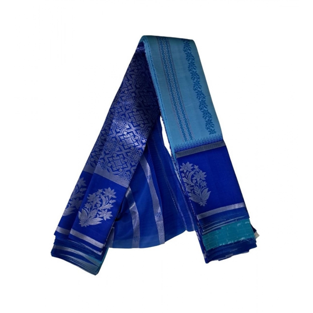 PID-64946-Women-s-Soft-Silk-Wooven-Saree-With-Unstitched-Blouse-5-5-Mtr-Royal-Blue-1-1000x1000-1.webp Women's Soft Silk Wooven Saree With Unstitched Blouse 5.5Mtr (Royal Blue) - Image 1