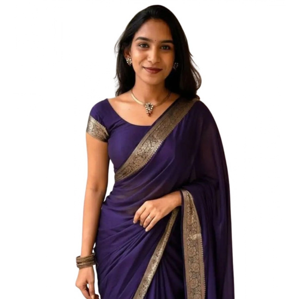 PID-65187-Women-s-Vichitra-Silk-Printed-Saree-With-Unstitched-Blouse-5-5-Mtr-Purple-1-1000x1000-1.webp Women's Vichitra Silk Printed Saree With Unstitched Blouse 5.5Mtr (Purple) - Image 1