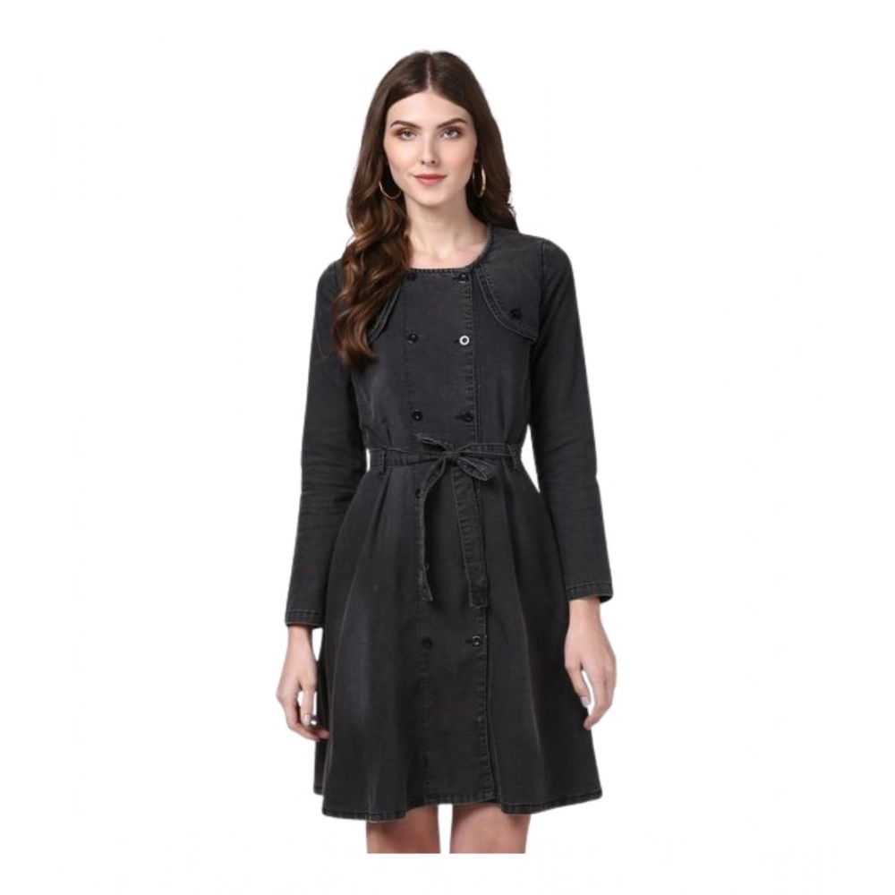 PID-65349-Women-s-Denim-Washed-Long-Sleeves-Dress-Black-1-1000x1000-1.webp Women's Denim Washed Long Sleeves Dress (Black) - Image 1