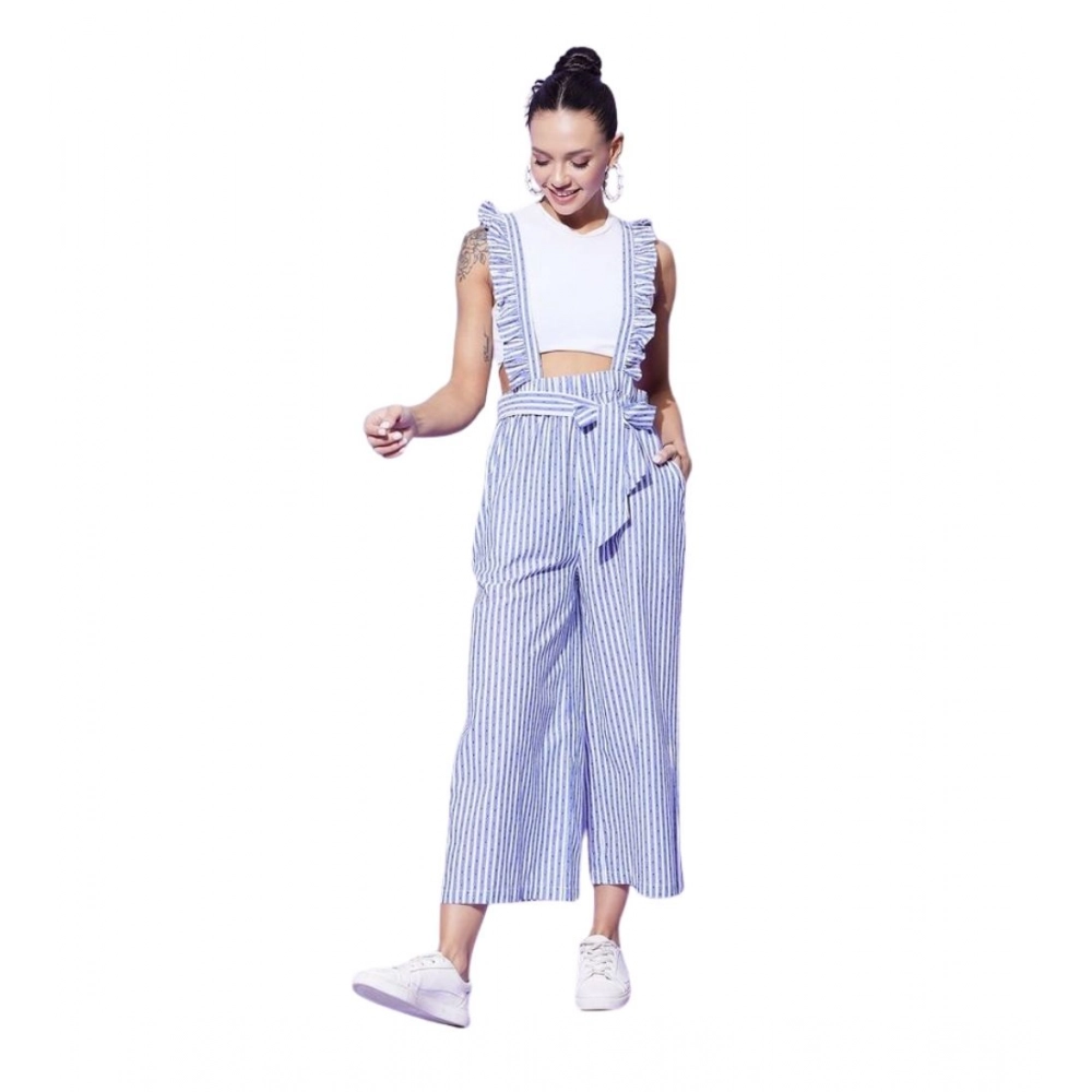PID-65392-Women-s-Cotton-Pinafore-Shoulder-Straps-Jumpsuit-Blue-1-1000x1000-1.webp Women's Cotton Pinafore Shoulder Straps Jumpsuit (Light Blue) - Image 1