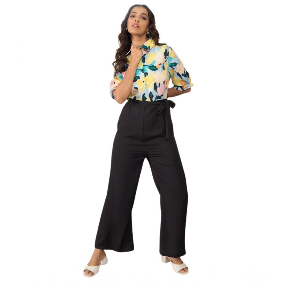 PID-65400-Women-s-Polyester-Floral-Half-Sleeves-Jumpsuit-Blue-Black-1-1000x1000-1.webp Women's Polyester Floral Half Sleeves Jumpsuit (Multicolor) - Image 1