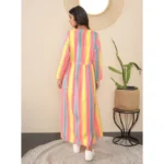 Women's Polyester Crepe Printed Long Sleeves Shrug (Multicolor) - Image 2
