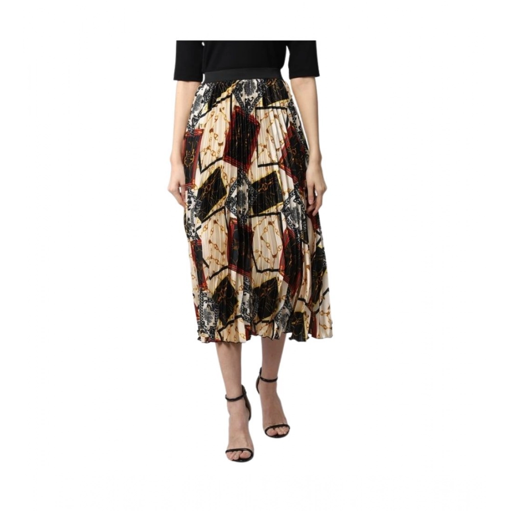 PID-65450-Women-s-Satin-Pleated-Elasticated-Skirt-Beige-1-1000x1000-1.webp Women's Satin Pleated Elasticated Skirt (Multicolor) - Image 1