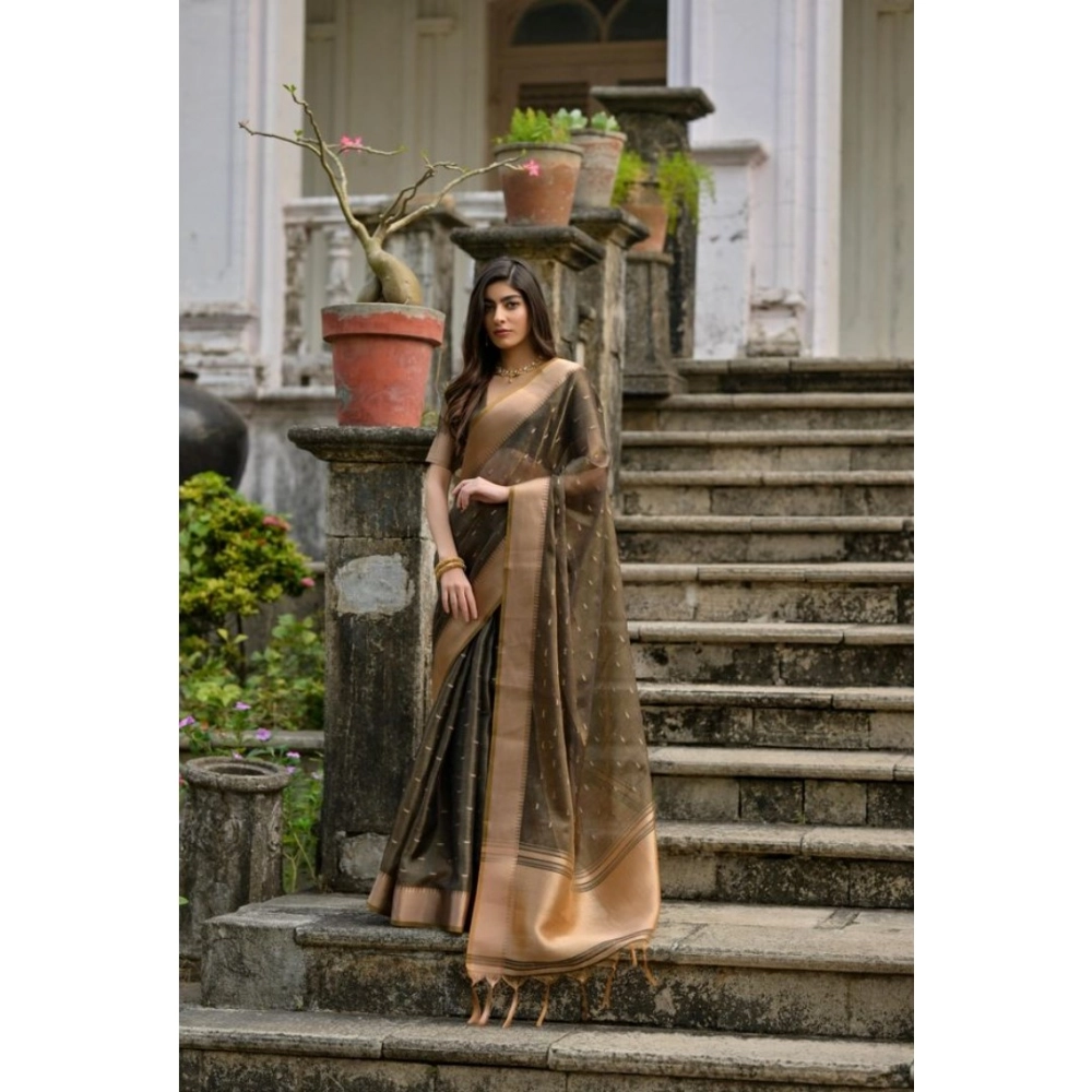 PID-65654-Generic-Women-S-Silk-Blend-Butti-Pattern-Saree-With-Unstitched-Blouse-5-5-Mtr-Coffee-2-1000x1000-1.webp Women's Silk_Blend Butti Pattern Saree With Unstitched Blouse 5.5MtrĀ (Coffee) - Image 1