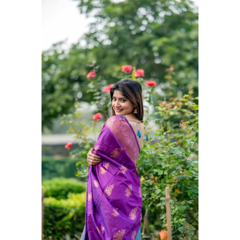 PID-65666-Generic-Women-S-Katan-Silk-Zari-Weaving-Saree-With-Unstitched-Blouse-5-5-Mtr-Purple-2-1000x1000-1.webp Women's Katan_Silk Zari_Weaving Saree With Unstitched Blouse 5.5MtrĀ (Purple) - Image 1