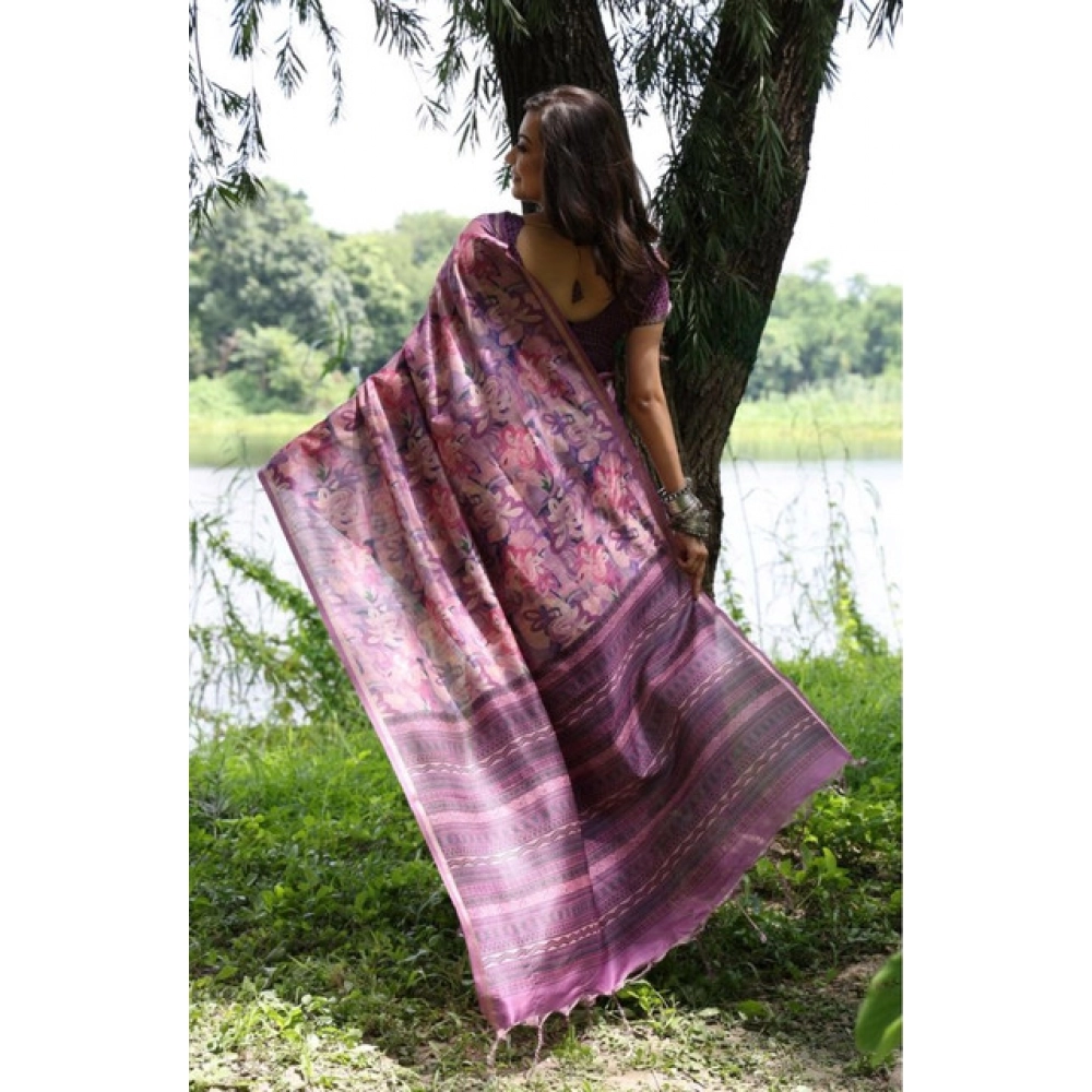 PID-65678-Generic-Women-S-Faux-Tussar-Silk-Abstract-Print-Saree-With-Unstitched-Blouse-5-5-Mtr-Purp-1000x1000-1.webp Women's Faux_Tussar_Silk Abstract_Print Saree With Unstitched Blouse 5.5Mtr (Purple) - Image 1