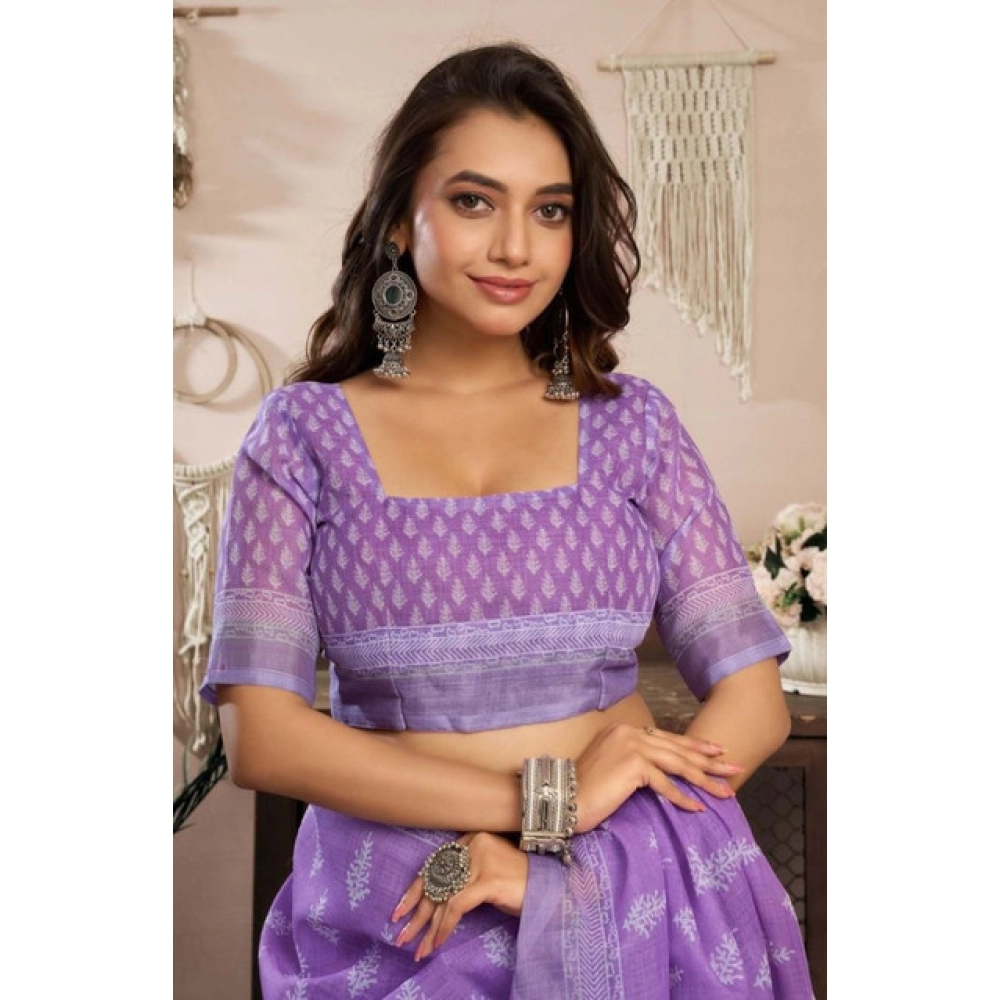 PID-65896-Women-s-Faux-Linen-Floral-Ready-to-wear-Saree-With-Unstitched-Blouse-5-5-Mtr-Lavender-4-1000x1000-1.webp Women's Faux Linen Floral Ready to wear Saree With Unstitched Blouse 5.5Mtr (Lavender) - Image 1
