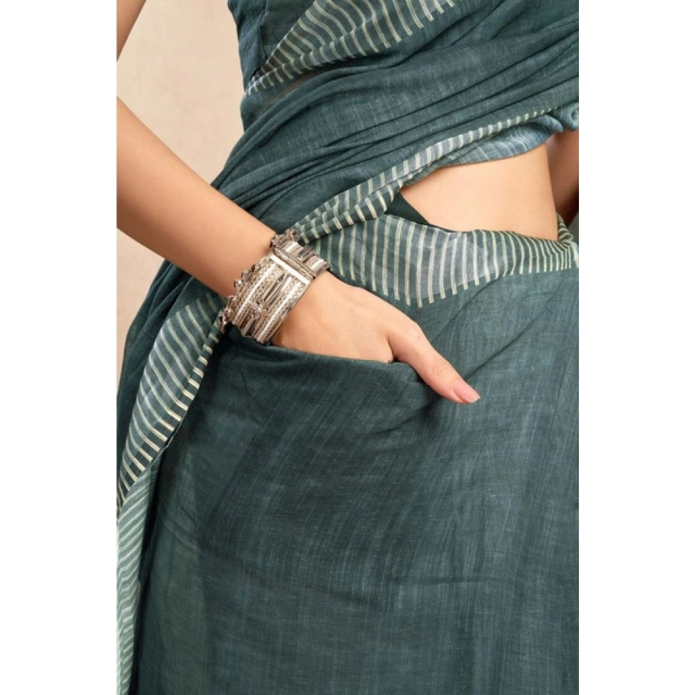 PID-65913-Women-s-Faux-Linen-Floral-Ready-to-wear-Saree-With-Unstitched-Blouse-5-5-Mtr-Light-Teal-1000x1000-1.webp Women's Faux Linen Floral Ready to wear Saree With Unstitched Blouse 5.5Mtr (Light_Teal) - Image 1