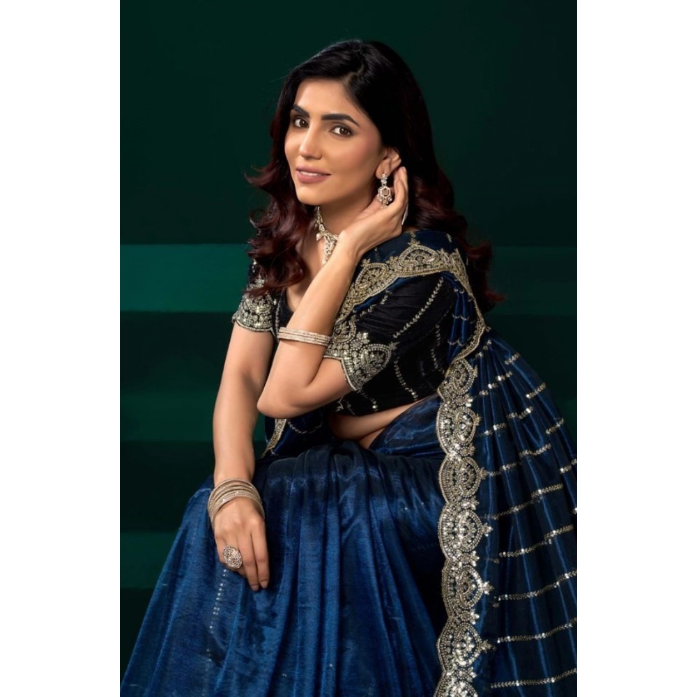 PID-65951-Women-s-Net-Sequence-Saree-With-Unstitched-Blouse-5-5-Mtr-Blue-4-1000x1000-1.webp Women's Net Sequence Saree With Unstitched Blouse 5.5Mtr (Blue) - Image 1