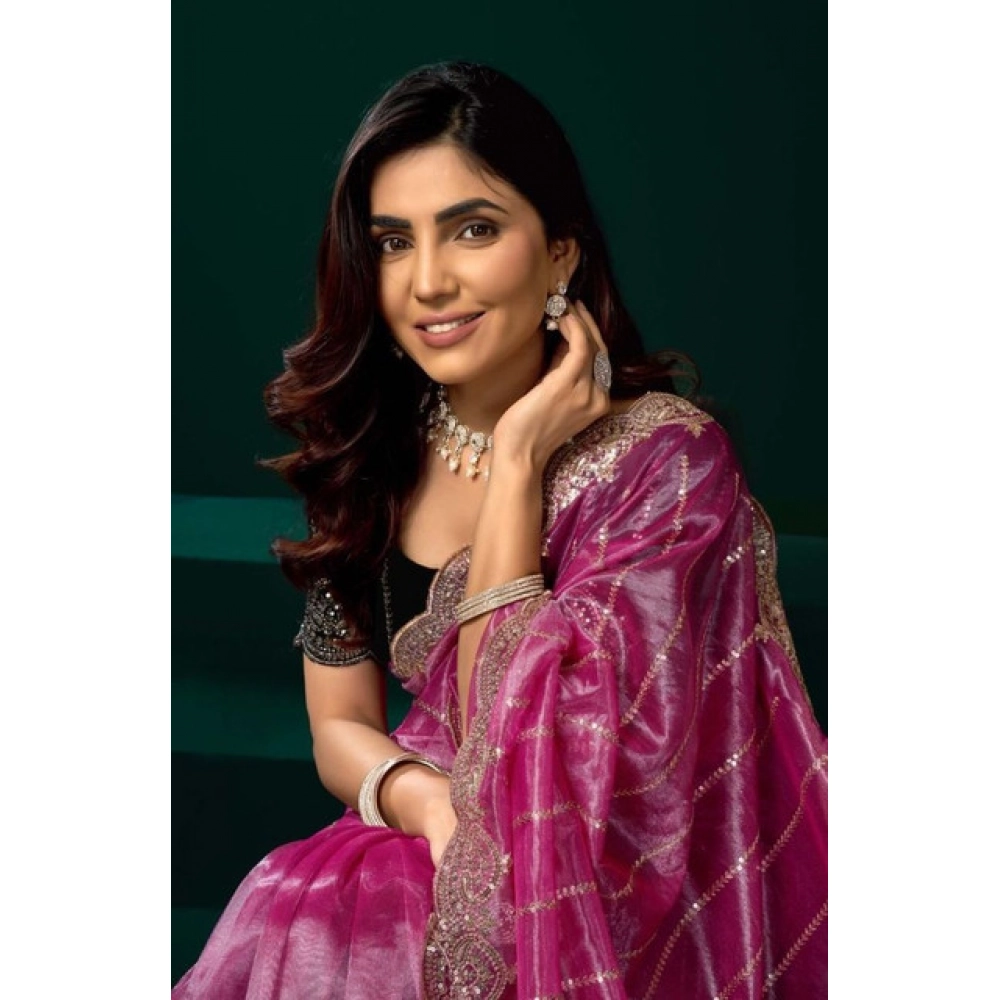 PID-65959-Women-s-Net-Sequence-Saree-With-Unstitched-Blouse-5-5-Mtr-Rose-Pink-4-1000x1000-1.webp Women's Net Sequence Saree With Unstitched Blouse 5.5Mtr (Pink) - Image 1