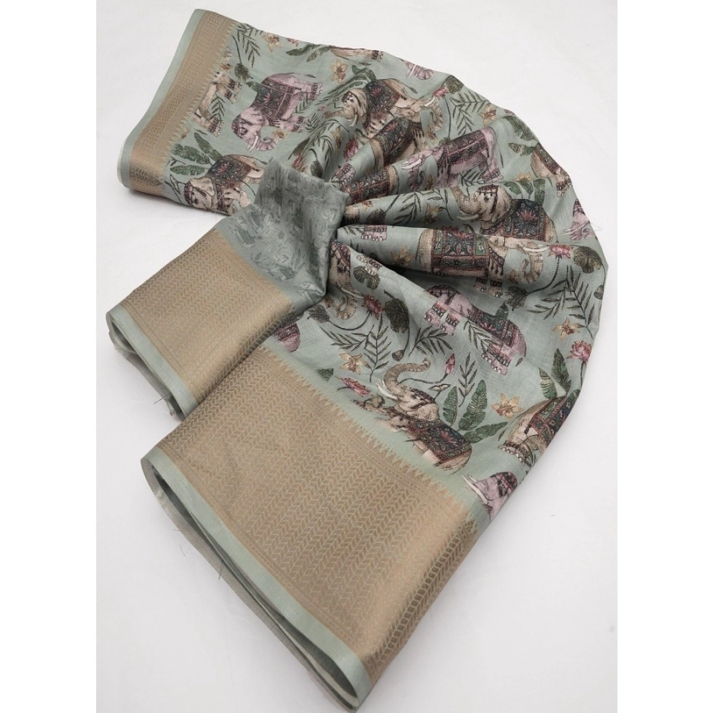 PID-66514-Women-s-Cotton-Silk-Printed-Saree-With-Unstitched-Blouse-5-5-Mtr-Green-1-1000x1000-1.webp Women's Cotton Silk Printed Saree With Unstitched Blouse 5.5Mtr (Green) - Image 1