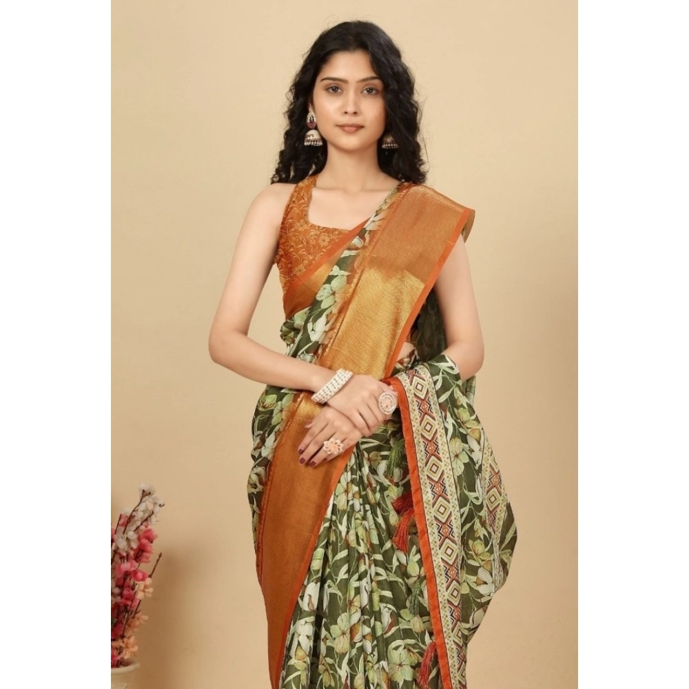 PID-66605-Women-s-Cotton-Silk-Floral-Printed-Saree-With-Unstitched-Blouse-5-5-Mtr-Multicolor-1-1000x1000-1.webp Women's Cotton Silk Floral Printed Saree With Unstitched Blouse 5.5Mtr (Multicolor) - Image 1
