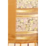 Women's Cotton Silk Floral Printed Saree With Unstitched Blouse 5.5Mtr (Lavender) - Image 2